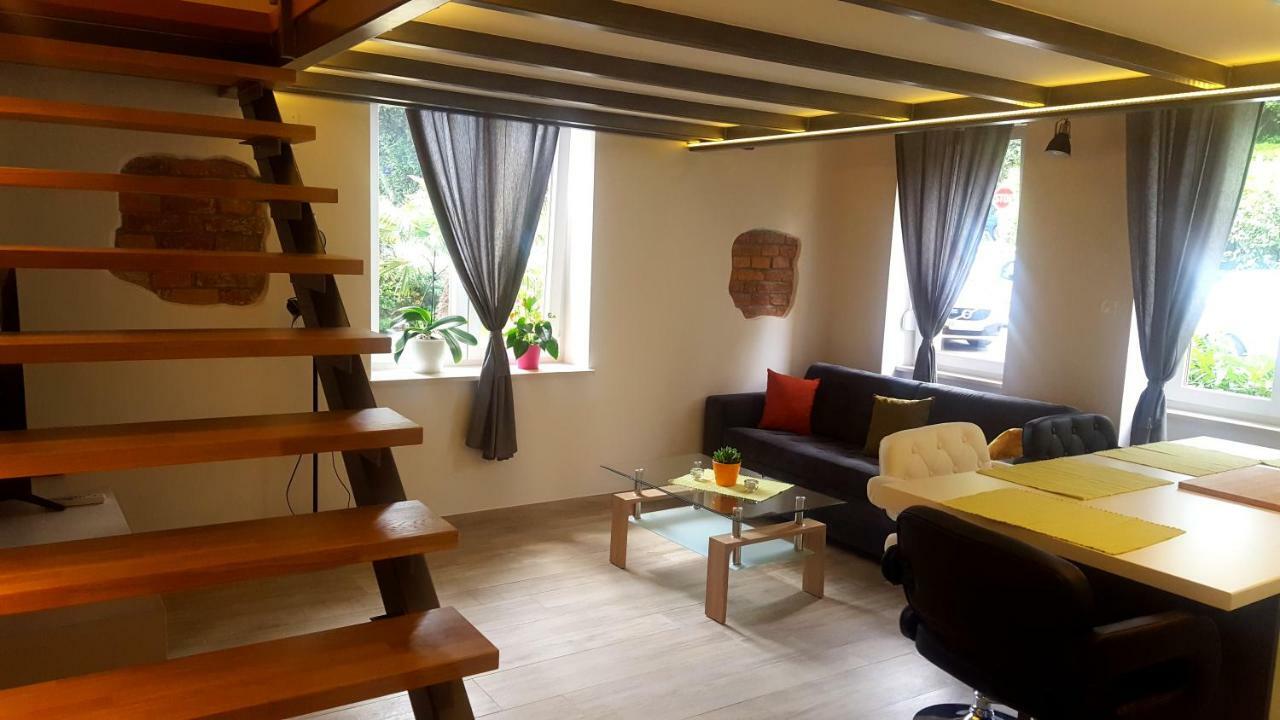 Studio Apartment Vanna - 1St Row To The Sea أوباتيا المظهر الخارجي الصورة